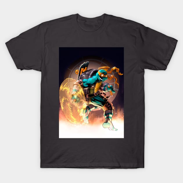 Michelangelo TMNT T-Shirt by Duh Dude